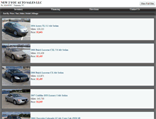 Tablet Screenshot of newtouauto.com